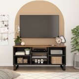 TV ormarić 100 x 33 x 46 masivno drvo manga i konstruirano drvo | shoptok.hr