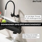 BAITUJIE stenska kuhinjska armatura z priključkom za pomivalni stroj | Shoptok.si