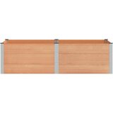  Povišena vrtna gredica Smeđa 200 x 100 x 54 cm | Eponuda.com