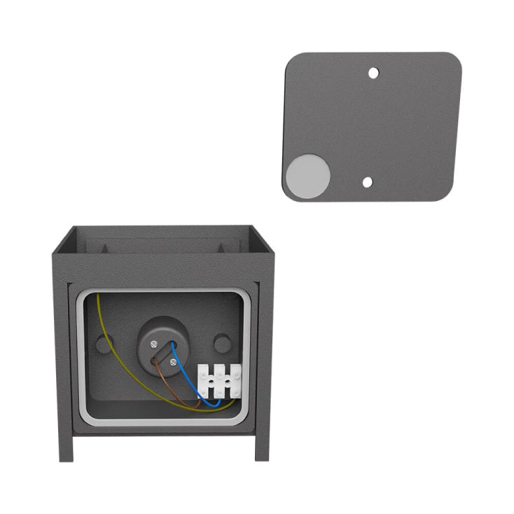 Braytron zidna lampa 1xG9 tamno siva | Eponuda.com