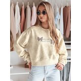 DStreet Bluza damska oversize tie-dye w motyle SPARKI ecru Cene