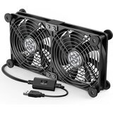 ELUTENG 120 mm dvojni USB ventilator | Shoptok.si