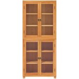  Set namje&amp;scaron;taja za pohranu 2 kom. Prirodna 80 x 35 x 185 cm Slike