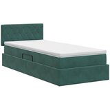  s od storage s uzglavljem Tamnozelena 90 x 200 cm Baršun | shoptok.hr