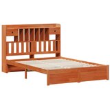  Knjigarna Postelja Okvir 2 pcs Voskast rjav 200 x 160 cm, (5000121323) | Shoptok.si