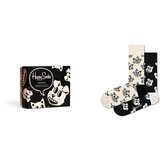 Happy Socks Poklon set čarapa sa motivima životinja LFS XPTS02_9100, Crno- bež