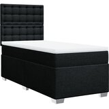  Box spring krevet s madracem crni 90x190 cm od tkanine | shoptok.hr