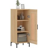 vidaXL Komoda sonoma hrast 34,5x34x90 cm inženirski les | Shoptok.si
