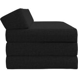 SOFA na razvlačenje Crna 120 x 60 x 49 cm Tkanina | shoptok.hr