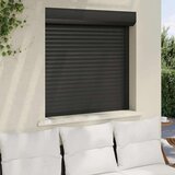 vidaXL Rolete iz aluminija 100x100 cm antracitne | Shoptok.si