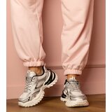 Gemre Silver sporty sneakers with thick soles Lirana | Shoptok.si