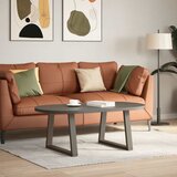  Noge za klub stolić V-oblik 2 kom Prirodni čelik 70 x (42-43,3) cm Čelik | shoptok.hr
