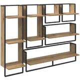  Set zidnih polica Zidne 6 pcs Umjetnički hrast 100 x 25 x 30 cm | Eponuda.ba