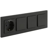  Legrand-Trostruki jednopolni prekidač br. 1 i utičnica domo SCHUKO 250V/16A NILOE STEP Cene