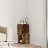  Kutni ormarić Dimljeni hrast 25,5x25x55cm Konstruirano drvo | Eponuda.ba
