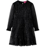  Dječja haljina s dugim rukavima crna 104 | shoptok.hr