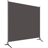 Sobna pregrada antracit 175 x 180 cm od tkanine | shoptok.hr