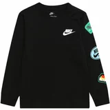 Nike Sportswear Majica svetlo modra / zelena / črna / bela
