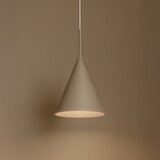  Visilica na sajli CAPITAL 1xGX53/15W/230V, prečnik 17 cm, bež | Eponuda.com