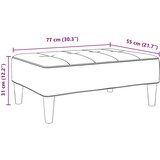 Tabure žuti 77x55x31 cm baršunasti Žuta | Shoptok.si
