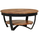  Klubska mizica 65x65x32 cm trden akacijev les, (20625599) | Shoptok.si