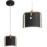 Toolight stropna svjetiljka APP934-1CP elegent black | shoptok.hr