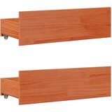 vidaXL Okvir kreveta bez madraca s ladicama 160 x 200 cm od borovine | shoptok.hr