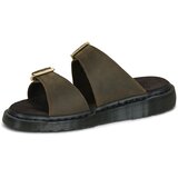 Dr. Martens Josef Slide Sandal DMs Olive Wyoming Kaki | shoptok.hr