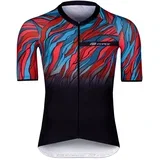 Dres FORCE LIFE kratki rukav, crno-petrol-crveno M