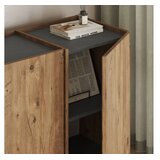 Hanah home Samostojeća komoda Dorma Atlantic Pine Anthracite | Eponuda.com