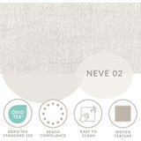 Maison de Rêve Krem tapecirani bračni krevet s prostorom za odlaganje s podnicom 140x200 cm Baleine – | shoptok.hr