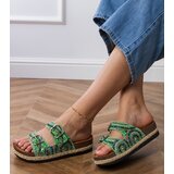 D/CEO Zebrina ethnic purple sandals with buckles on the straps | ePonuda.com