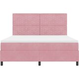 Box spring krevet Ružičasta 180 x 200 cm tkanina - Ružičasta 180 x 200 cm Kristal s dugmadima | shoptok.hr
