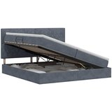  s madracem i skladištem Tamnosiva 200 x 200 cm Baršun | shoptok.hr