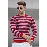 Madmext Sweater - Red - Slim fit cene