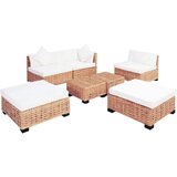 SOFA Set 18 kom Prirodni Ratan | shoptok.hr