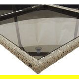 vidaXL 11-dijelni vrtni blagovaonski set s jastucima poliratan sivi | shoptok.hr