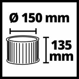 Einhell Dual-Dust-Filter-System, filter za usisivač TE-VC 2340 SAC, - (2351250) | ePonuda.com