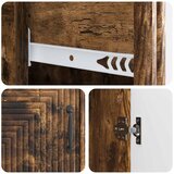  Kreveta Dimljeni hrast 66 x 34,5 x 89,5 cm Konstruirano drvo | Eponuda.com