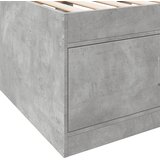  Dnevni krevet s ladicama bez madraca siva boja betona 100x200cm | shoptok.hr
