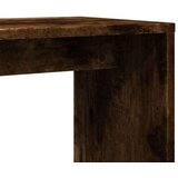 vidaXL Stranska mizica 2 kosa dimljen hrast 50x30x50 cm inženirski les | Shoptok.si