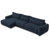 Bobochic Paris Temno modra kotna sedežna garnitura Aden – | Shoptok.si