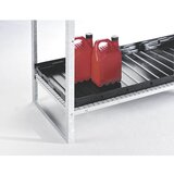 Cemo PE regalna kadica za majhne posode, prestrezna prostornina 30 l, brez mrežaste rešetke | Shoptok.si
