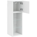 TV ormarići s LED svjetlima 2 kom bijeli 30,5x30x90 cm | Eponuda.com