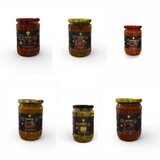 Oki Doki Makedonski mix- Ajvar blagi 550 g + Ajvar ljuti 550 g + Ljutenica 550 g + Pinđur 550 g + Makedonska zakuska 550g + Feferone ljute 690 g, 6/1 Cene