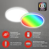 BRILONER 7494016-LED RGBW prigušiva plafonska lampa SMART LED/22W/230V 4000K +daljinski upravljač Wi‑Fi Tuya | Eponuda.com