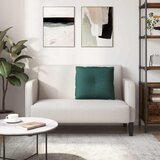  Jastuk za leđa Tamnozelena 60 x 19 x 50 cm tkanina | shoptok.hr