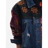Desigual Prijelazna jakna plava / miks boja | shoptok.hr