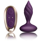  Analni vtič z daljinskim krmilnim majhnim občutkom željo vijolično, (21099444) | Shoptok.si
