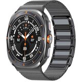 INF združljiv s samsung watch ultra 1/2 nerjaveče jeklo magnetni pašček grey, (5000116433) | Shoptok.si